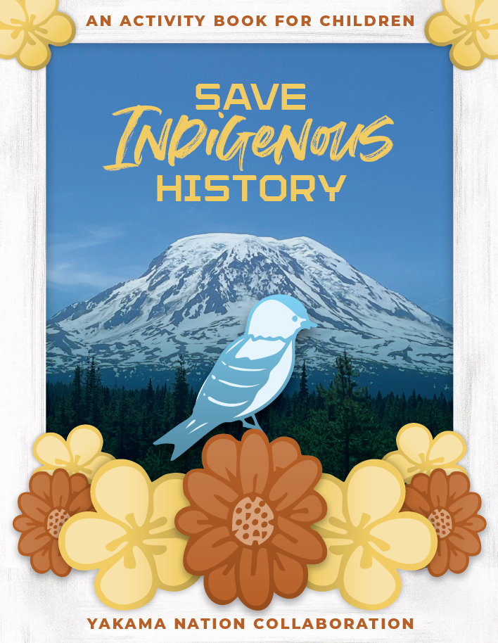 Cover Page of Children's Activity Book YN Collab
